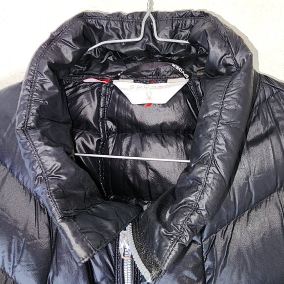 Spyder Syrround Womens Waterproof Black Down Winter Puffer Jacket Sz Medium - Picture 4 of 7